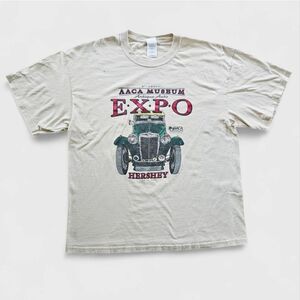 Vintage AACA Museum 8th Annual Antique Auto Expo Hershey PA Graphic Tee Shirt XL